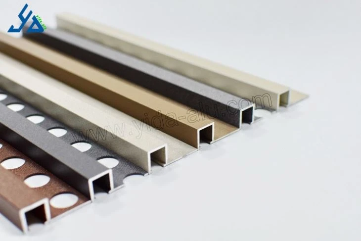 Coated Aluminum Edge Profiles