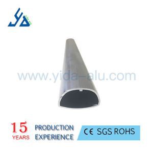 Halvrundt aluminiumsrør